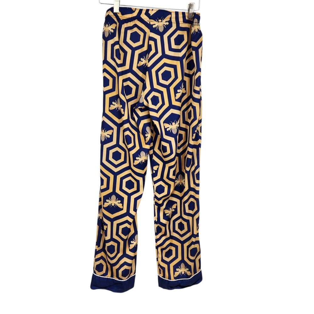 Averie Colbie Queen Bee Print Pajama Lounge Pants XS - Picture 3 of 7